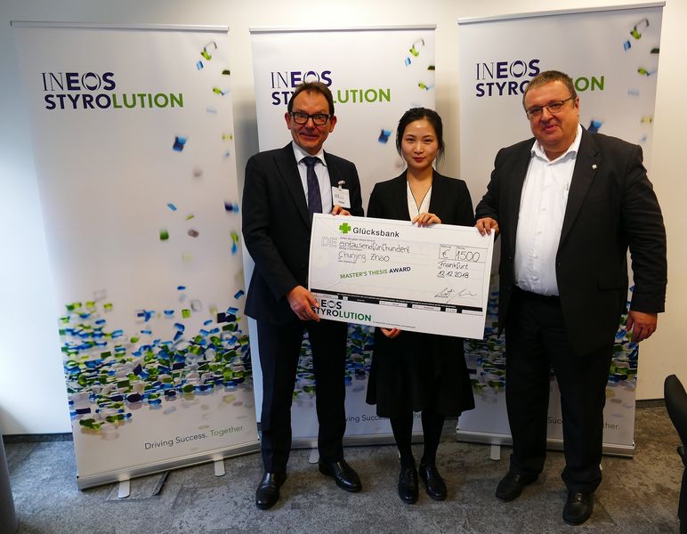 New INEOS Styrolution Award goes to student of the University of Bayreuth